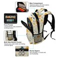 thumbnail image 5 of FORMRS Kids School Backpack Elementary Student Unisex Travel Bookbag with Reflective Stripes, Halloween Cute Ghosts, 5 of 7