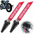 thumbnail image 2 of 2x Universal Motorcycle Dirt Bike Wash Plug Silencer Muffler Pipe Exhaust, 2 of 8