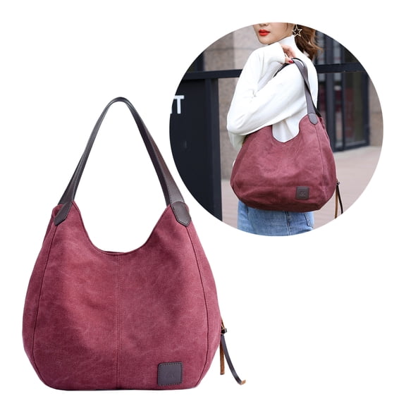 Large Capacity Shoulder Tote Bag for Women with Handle, Stylish and Everyday Handbag