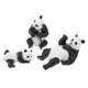 thumbnail image 5 of Cute Panda Figurines Assorted Color Educational Tool For Nursery Room 3Pcs, 5 of 5