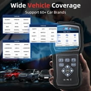 ANCEL AD610P Bi-Directional OBD2 Scanner Code Reader SRS ABS Bleed SAS SRS Diagnostic Tools