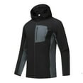 thumbnail image 3 of Mens Windbreaker, Men's WindBreak Lightweight Running Jackets with Zip Pocket, Workout Track Hoodie Athletic Gym Sweatshirts Men M-4XL, 3 of 3