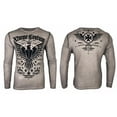 thumbnail image 3 of Xtreme Couture by AFFLICTION Men's THERMAL T-Shirt INTENSITY Biker MMA, 3 of 12