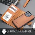 thumbnail image 4 of Casper iPhone 16 Pro Max Wallet Case Leather MagSafe, 4 of 64
