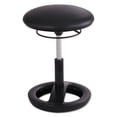 thumbnail image 1 of Safco Twixt Active 22" Backless Drafting Chair in Black Vinyl, 1 of 3