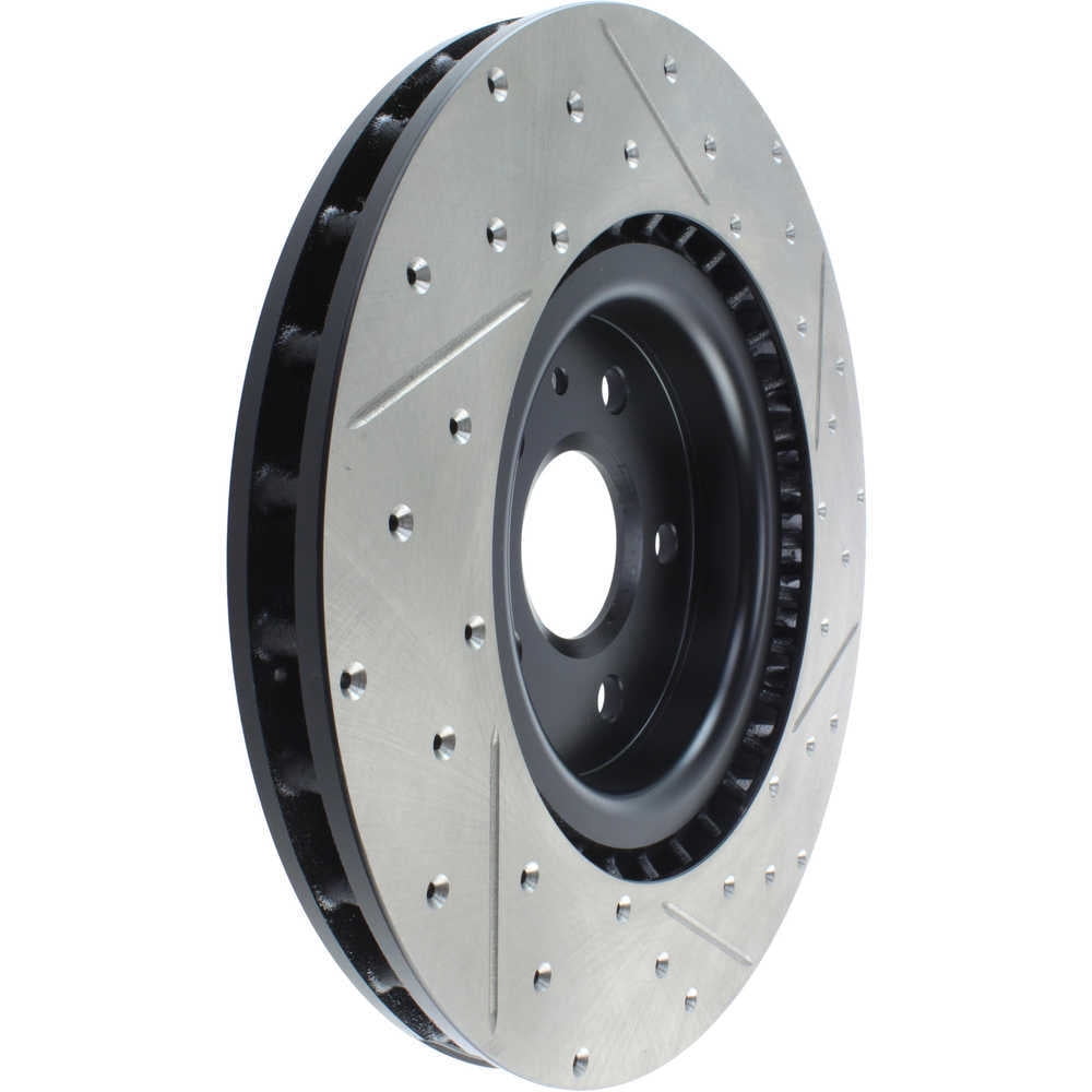 StopTech Slotted & Drilled Sport Brake Rotor Fits select: 2010 CHEVROLET CAMARO, 2011 CHEVROLET CAMARO SS