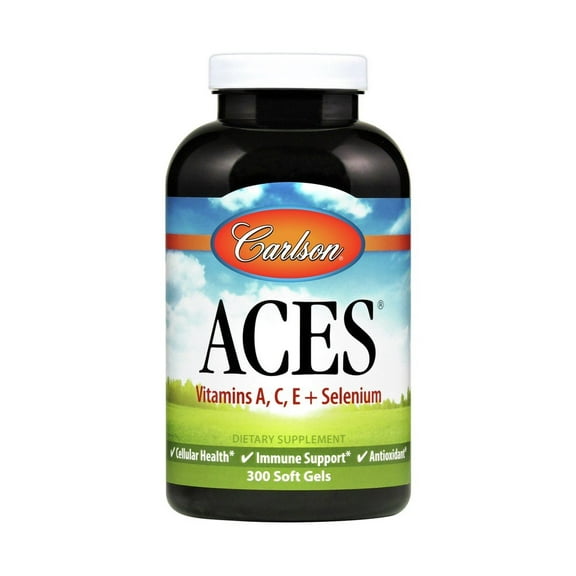 Carlson Laboratories Aces Antioxidant Formula 300 Softgel