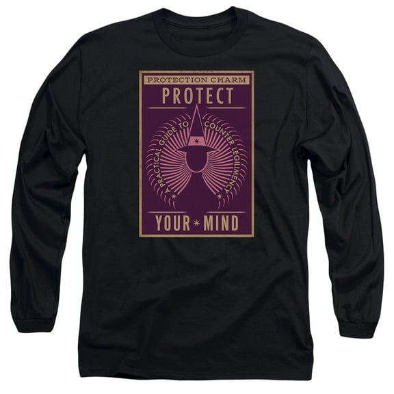 Fantastic Beasts - Protect Your Mind - Long Sleeve Shirt - Large