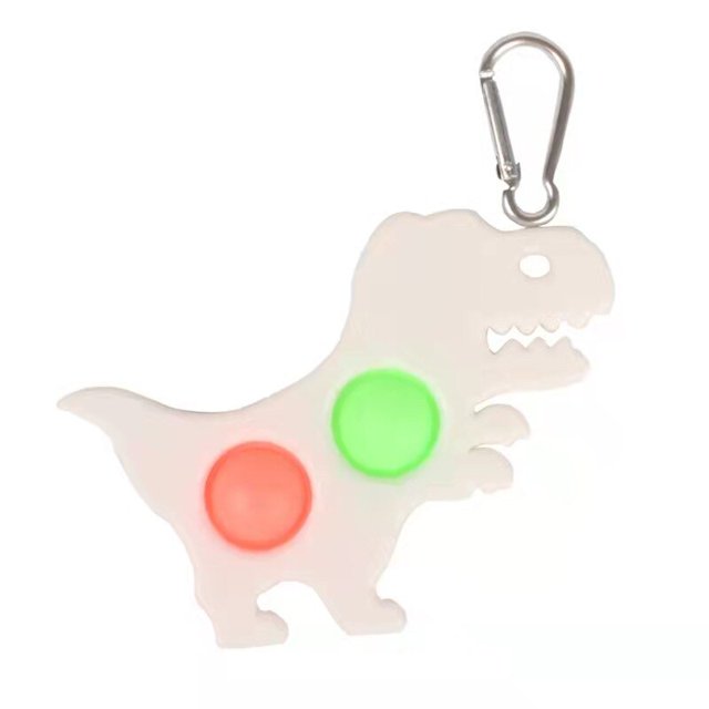 Pop Fidget Reliver Stress Toys Rainbow Push Bubble Juguetes antiestrés Adultos Niños Simple Hoyuelo Juguete para aliviar el autismo Tan Jianjun unisex