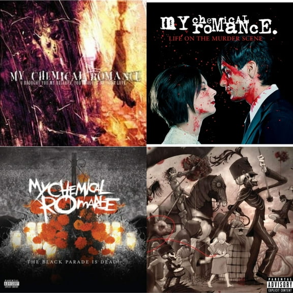 I Brought You My Bullets You Brought Me Your Love & Life On The Murder Scene & Black Parade Is Dead! & Black Parade [LP Vinyl Bundle]