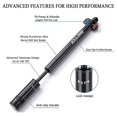 thumbnail image 5 of Mini bomba de bicicleta con presión Gau-presta Schrader Bike Tire Pump-120 Psi Portable Ycle P, 5 of 5