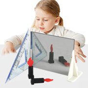 Physics Optics Reflection Experiment Set with Plane Mirror Classroom Learning Tool for Teaching and Science Education