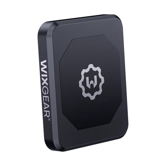 Soporte magnético para coche WixGear, plano y delgado, adhesivo