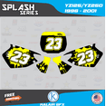 thumbnail image 2 of Kalair GFX Graphics Kit for Yamaha YZ250 (1996-2001) Splash Series, 2 of 5