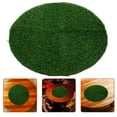 thumbnail image 2 of Tapis de Table Rond en Herbe Simulée Vert Tapis de Table Artificiel Décor, 2 of 5