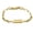 Gold, variant on Women Men New Stainless Titanium Bracelet Waterproof Medicine Pill Bottles-Gold