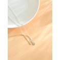 thumbnail image 7 of ChainsProMax Solid 925 Sterling Silver Chain Necklace 1.1mm Thin Rolo Chain for Women Men, 7 of 7