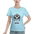thumbnail image 1 of T-Shirt Basique à Manches Courtes pour Femmes, une Pièce, Grand Ours, 1 of 6