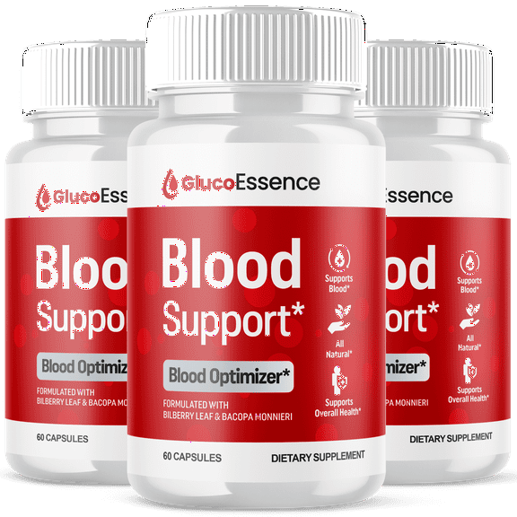 Gluco Essence Blood Balance Support Pills Advanced Formula Vitamin Supplement GlucoEssence 180 Capsules