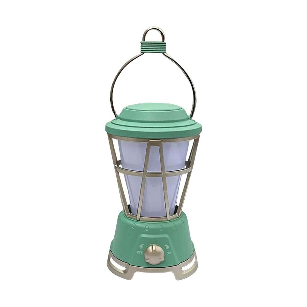 Outdoor Camping Lantern Battery Operated LED Camping Lantern Retro