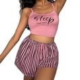 thumbnail image 1 of Pyjamas Assortis pour Femmes Deux Grande Taille Pyjamas Aguichant Pyjamas d'Été Confortables, 1 of 6