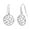 Silver-26MM, variant on LeCalla 925 Sterling Silver Hypoallergenic French Wire Filigree Leaf Diamond-Cut Drop Dangling Earrings for Women and Teen 26MM