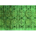 thumbnail image 1 of Ahgly Company Indoor Rectangle Oriental Green Industrial Area Rugs, 2' x 3', 1 of 4