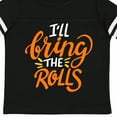 thumbnail image 4 of Inktastic Thanksgiving I'll Bring the Rolls in Orange Boys or Girls Toddler T-Shirt, 4 of 5