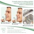thumbnail image 4 of 12PCS Nose Hair Cutter, 2-in-1 Nose Hair Trimmer,Portable 360° Rotating Manual Nose Hair Trimmer for Men and Women, 4 of 4