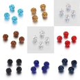 thumbnail image 3 of 100pcs Colorful Rhinestones Beads 10mm Round Disco Ball Clay Bead for Personalized Crafts Jewelry Making Findings, 3 of 21