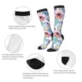 thumbnail image 4 of Picia Women Crew Soft Moisture-wicking Socks Cactus Pattern Design Cotton Socks, One Size fit All, 4 of 9