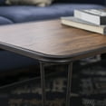 thumbnail image 4 of Manor Park Industrial Modern Wood Coffee Table, Dark Walnut, 4 of 9