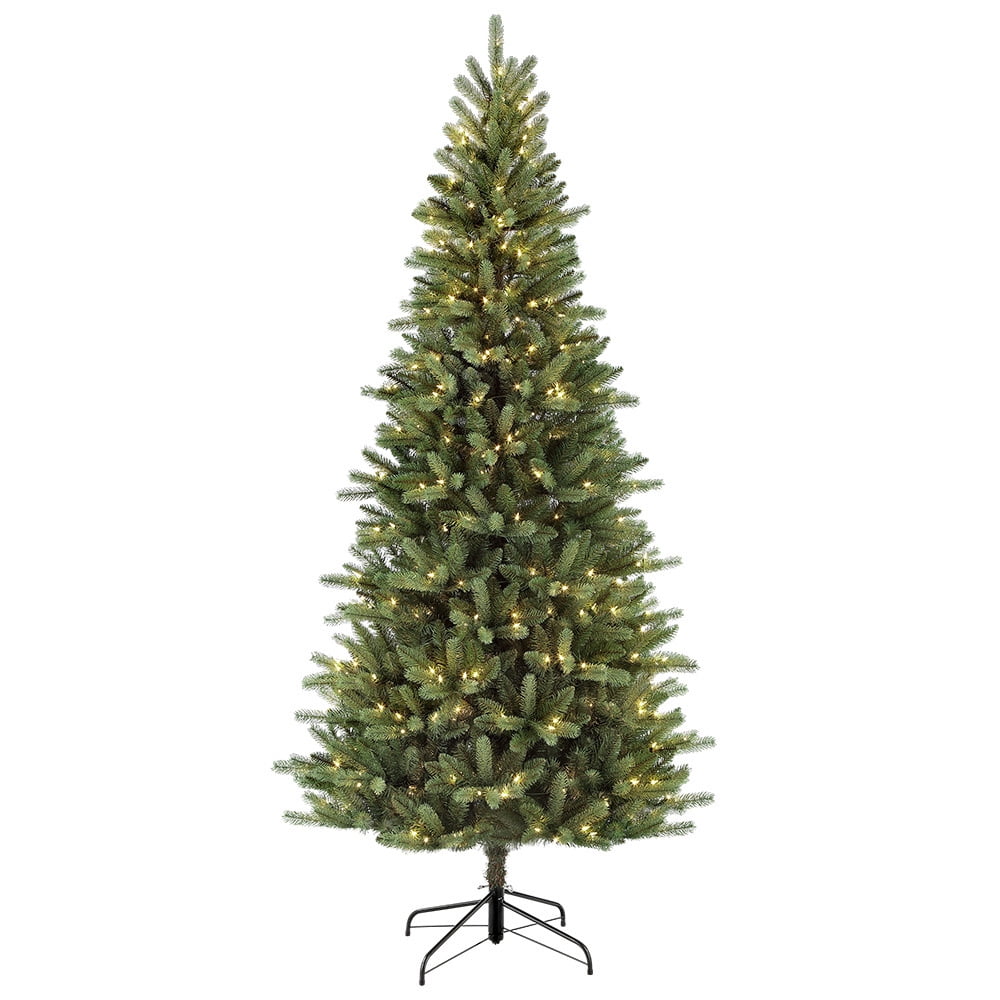 7 1/2 ft. Prelit Douglas Fir Premier Slim Artificial Christmas Tree