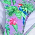 thumbnail image 6 of Otqutp Toddler Girls Ruffle Tankini One Piece Floral Print Swimming Knot Front Tween Girls Cute Aesthetic Bikini Matching Swimsuit Beach Swimwear, 6 of 8