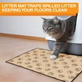 thumbnail image 2 of Neater Pets Jute Litter Trapping Mat, Paw Print, 24" x 36", 2 of 9