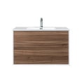 thumbnail image 2 of SERA Fleur Coiffeuse de Salle de Bain Noyer, 2 of 7