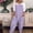 Light Purple, variant on Women's Adjustable Strap Overalls Sleeveless Loose Fit Wide Leg Jumpsuits Comfy Casual Rompers with Pockets Wine Red S