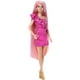 thumbnail image 1 of Barbie Doll, Fun & Fancy Hair with Extra-Long Colorful Blonde Hair and Glossy Pink Dress, 10 Hair and Fashion Play Accessories, 1 of 5