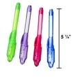 thumbnail image 3 of ZOURIH 8 PCS Invisible Ink Pens with UV Light Spy Pens for Secret Messages - Fun Party Favors,Treasure Hunt, Classroom & Birthday Gifts,Multicolor, 3 of 8