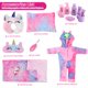 thumbnail image 2 of Set de saco de dormir para muñecas unicornio MSYO de 18 pulgadas, 2 of 7