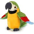 thumbnail image 1 of Talking Parrot Plush Toy: 9'' Interactive Stuffed Animal Waving Wings & Repeating What You Say - Best Xmas Gift for Kids!, 1 of 4