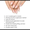 thumbnail image 5 of IBD Hard Buiding Gel for Nail Extensions with Soak-Off Removal Formula, Gel Builder, Clear, 0.5 oz, 5 of 7