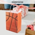thumbnail image 3 of TAILTOSS Basketball Themed Party Favor Bags 24Pcs Orange for Various Occasions 8.25X5.89X1.97In, 3 of 8