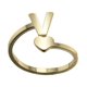 thumbnail image 1 of XWSHYW Anillos Moda 26 Anillos de Apertura de Letras Inglesas Joyería de Acero Inoxidable para Niñas, 1 of 2