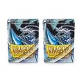 thumbnail image 2 of Dragon Shield Bundle: 2 Packs of 60 Count Japanese Size Mini Matte Card Sleeves - Matte Clear, 2 of 9