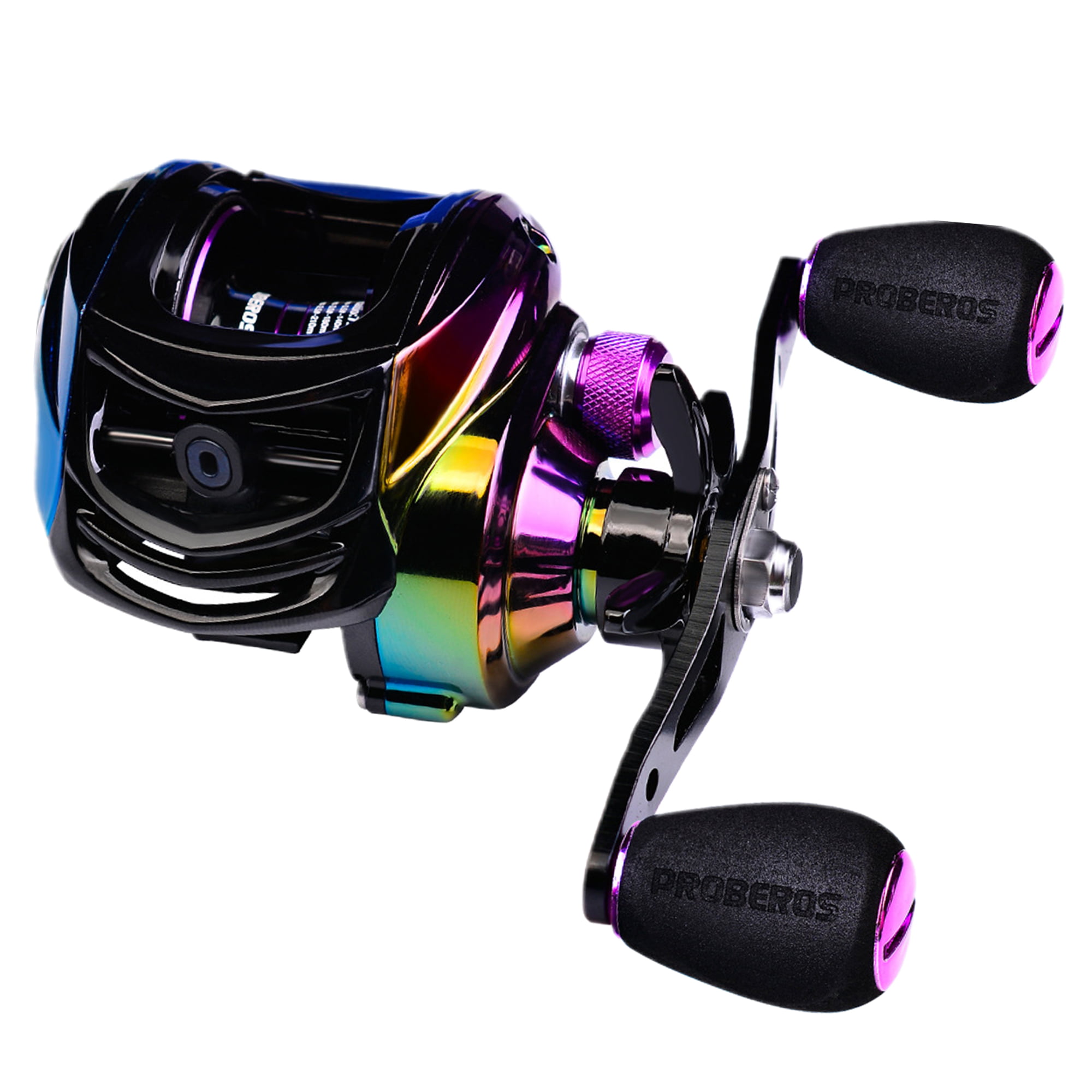 Baitcast Fishing Reels 18+1BB Super Smooth 7.2:1 Fresh Water Left Right Hand US 