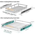 thumbnail image 2 of Expandable Pull Out Cabinet Organizer Slide Out Drawers for Kitchen Cabinets .~.&#W x .&#&#D Pull Out Drawers for Kitchen Cabinets, 2 of 9