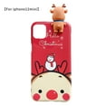 thumbnail image 1 of Christmas Mobile Phone Case Snowflake Santa Claus TPU Protective Cover   for  11 6.1  Type 1, 1 of 8