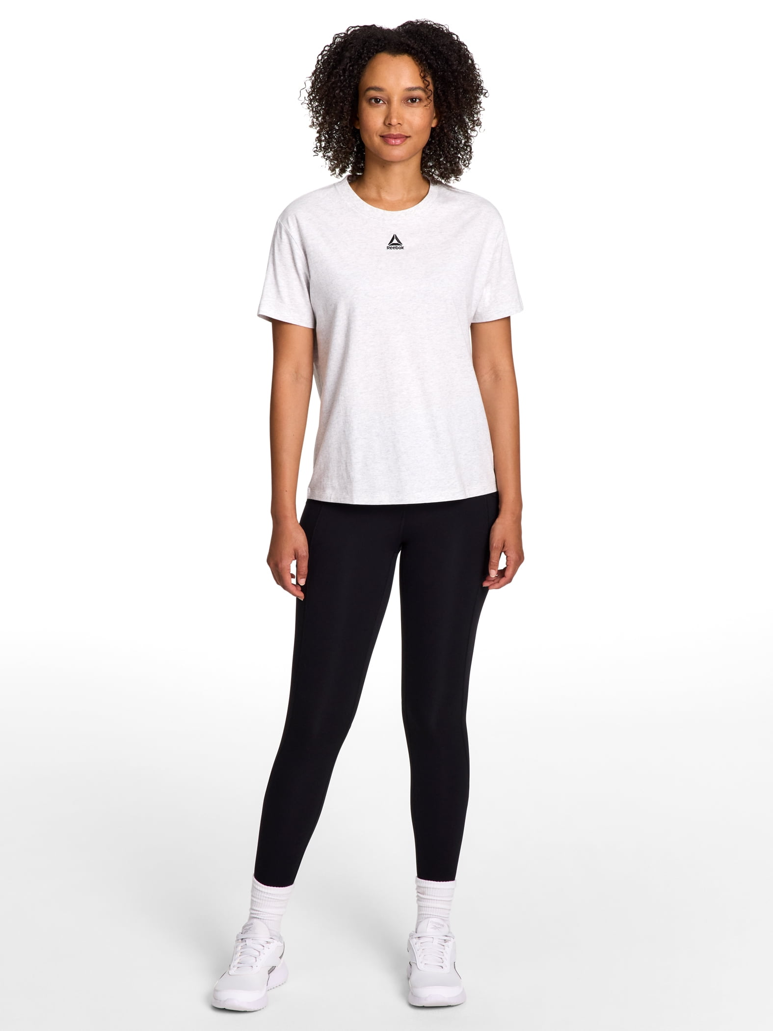 Reebok Women's Embroidered Essence Short Sleeve Tee, Sizes XS - XXXL