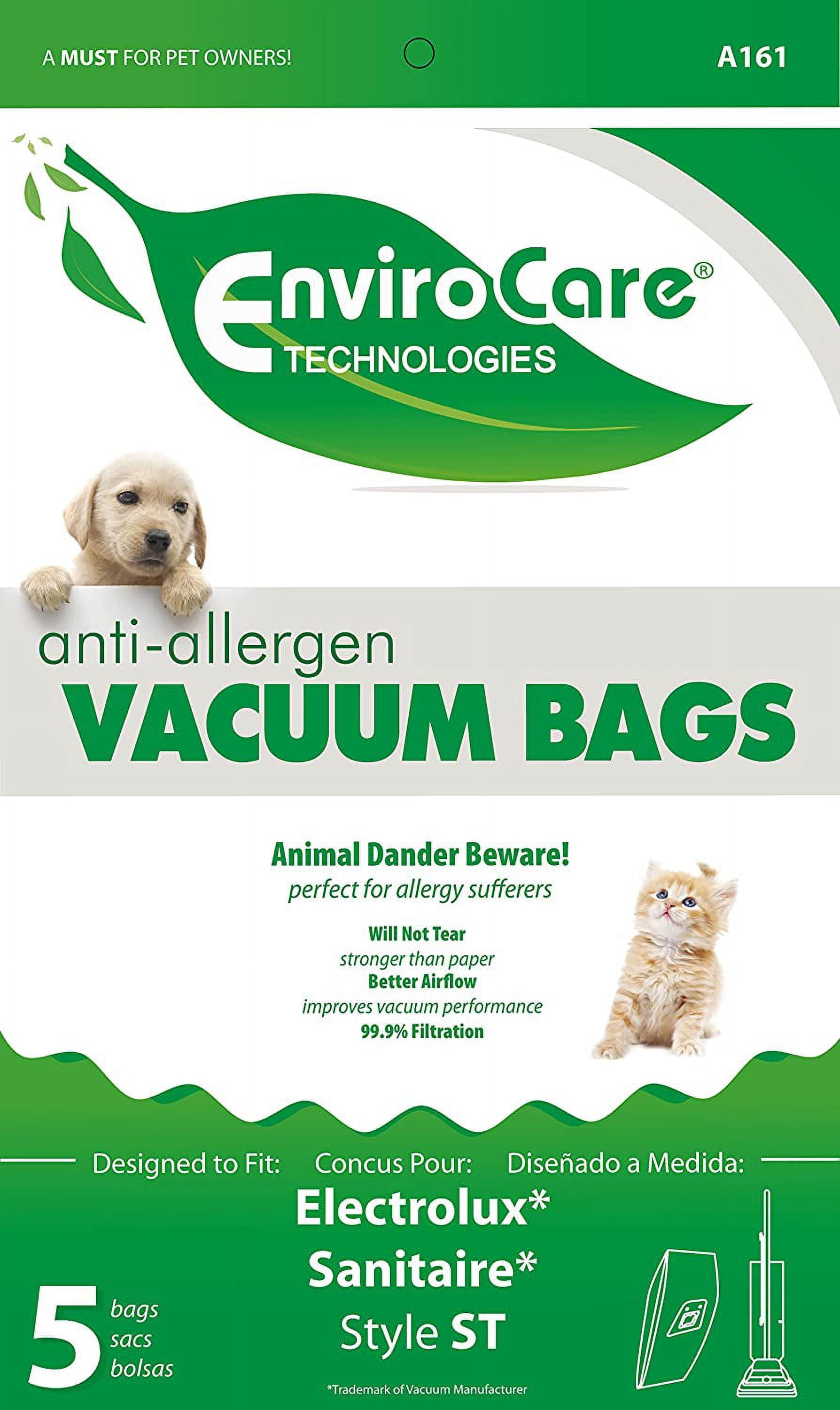 EnviroCare Vacuum Bags for Sanitaire Eureka Style ST Uprights